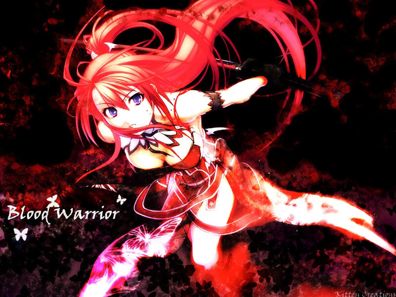 Red-haired Warrior Girl — Red