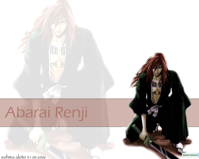 Red-haired Warrior Kneeling