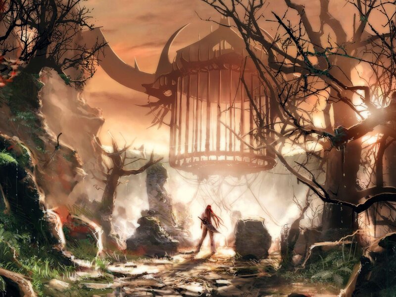 Red-haired Warrior — Orange