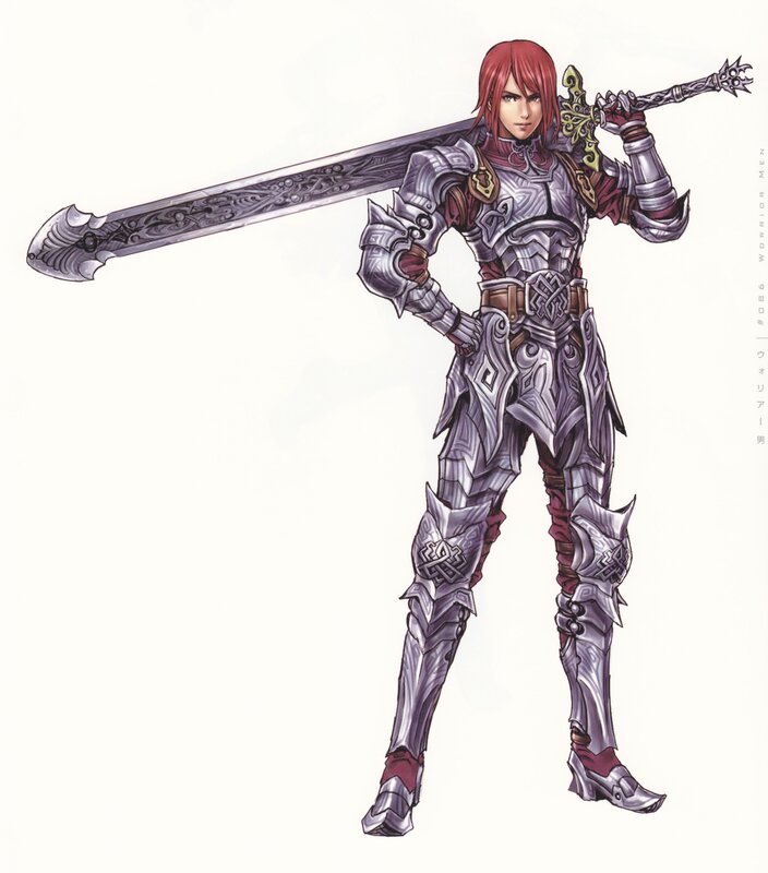 Red-haired Warrior — Silver