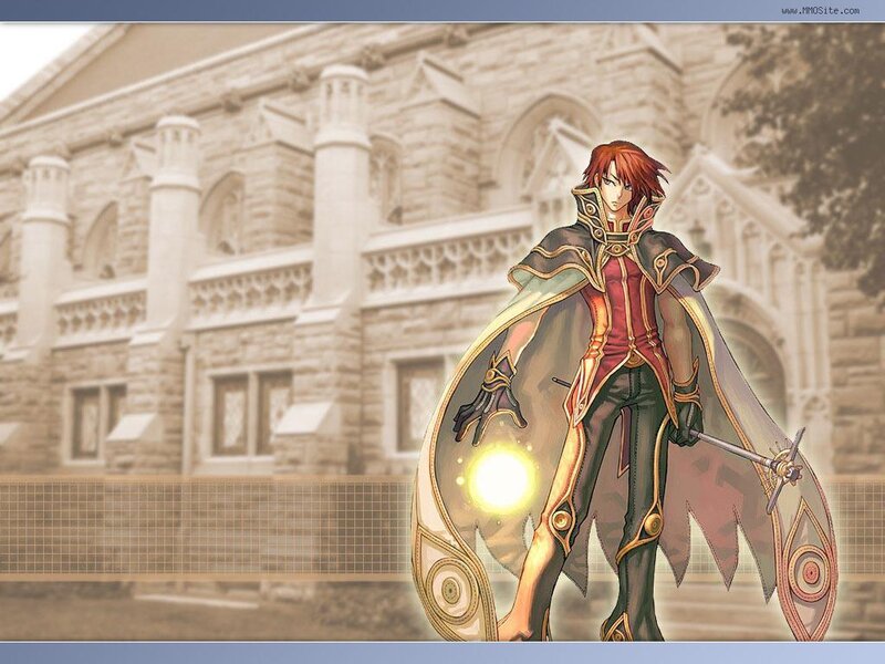 Red-haired Warrior with Shield