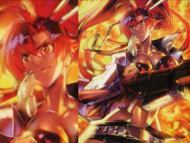 Red-haired Warrior Woman — Red, Dramatic, Anime, Fire, Armor