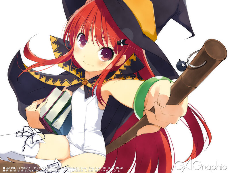 Red-haired Witch Girl — Red