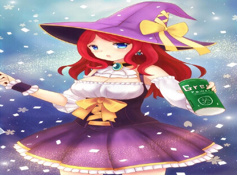 Red-haired Witch Girl