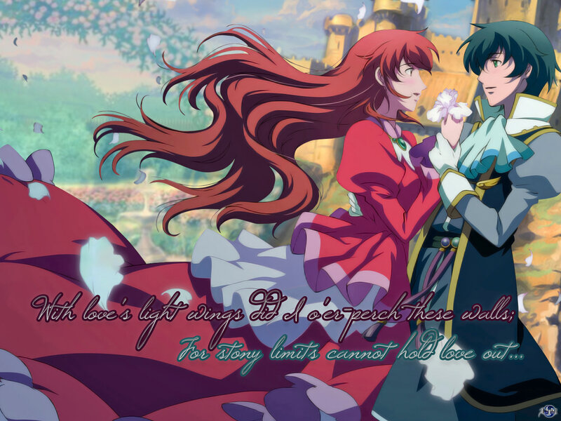 Red-haired Woman and Green-haired Man — Red