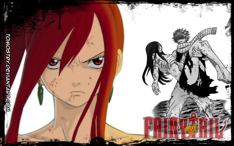Red-haired Woman and Injured Man