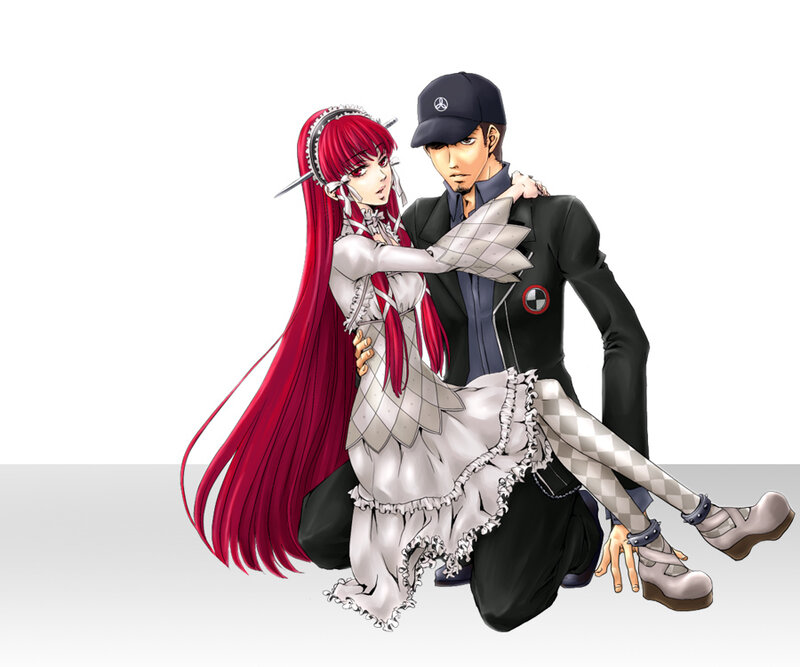 Red-haired Woman and Man