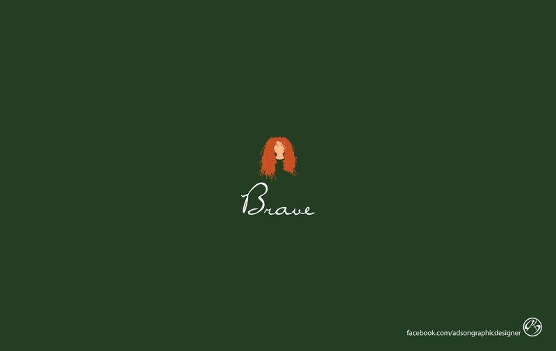 Red-haired Woman Head