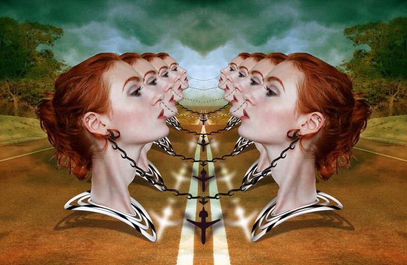 Red-haired Woman Heads