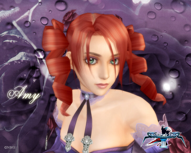 Red-haired Woman in Purple Dress — Dreamy