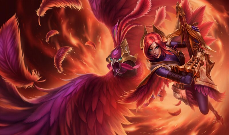Red-haired Woman on Phoenix