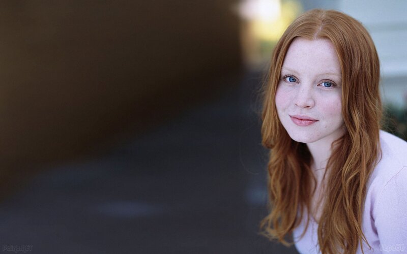 Red-haired Woman — Red, Calm, Photograph, Hair