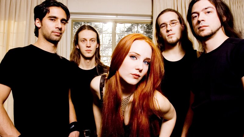 Red-haired Woman with Band