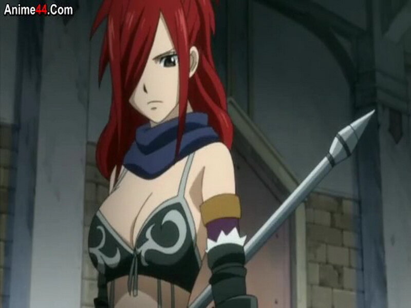 Red-haired Woman with Spear