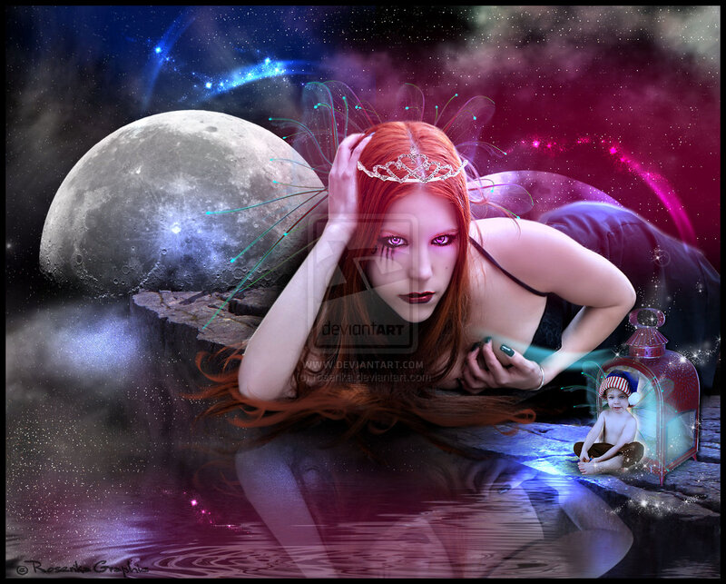 Red-haired Woman with Tiara