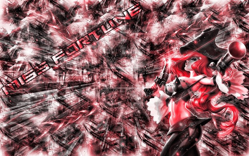 Red-haired Woman with Weapons — Red