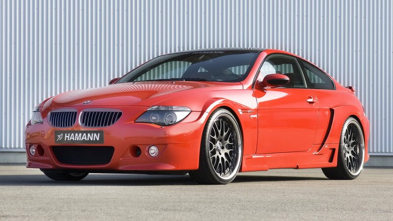 Red Hamann BMW Coupe