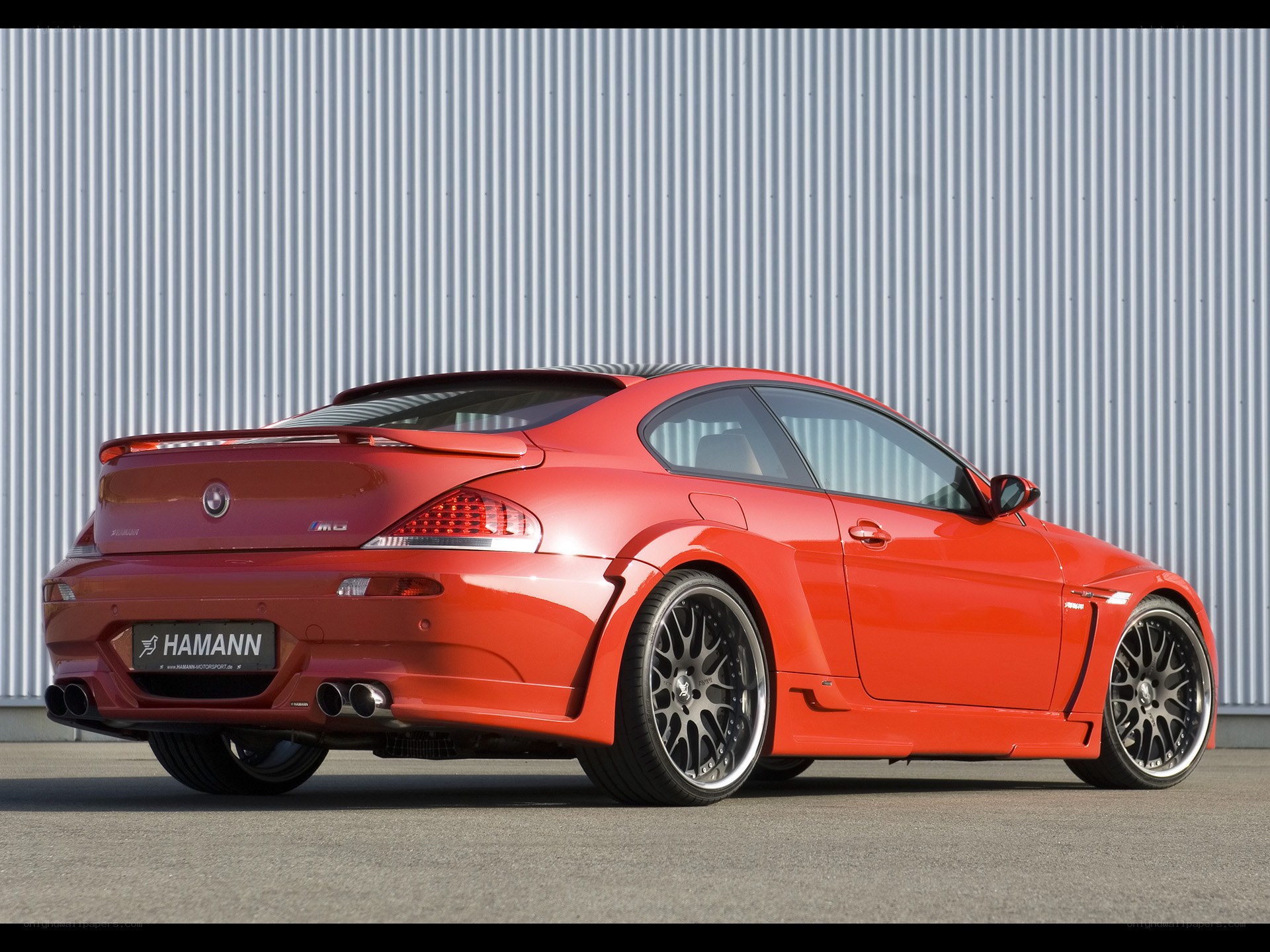 Red Hamann BMW M6