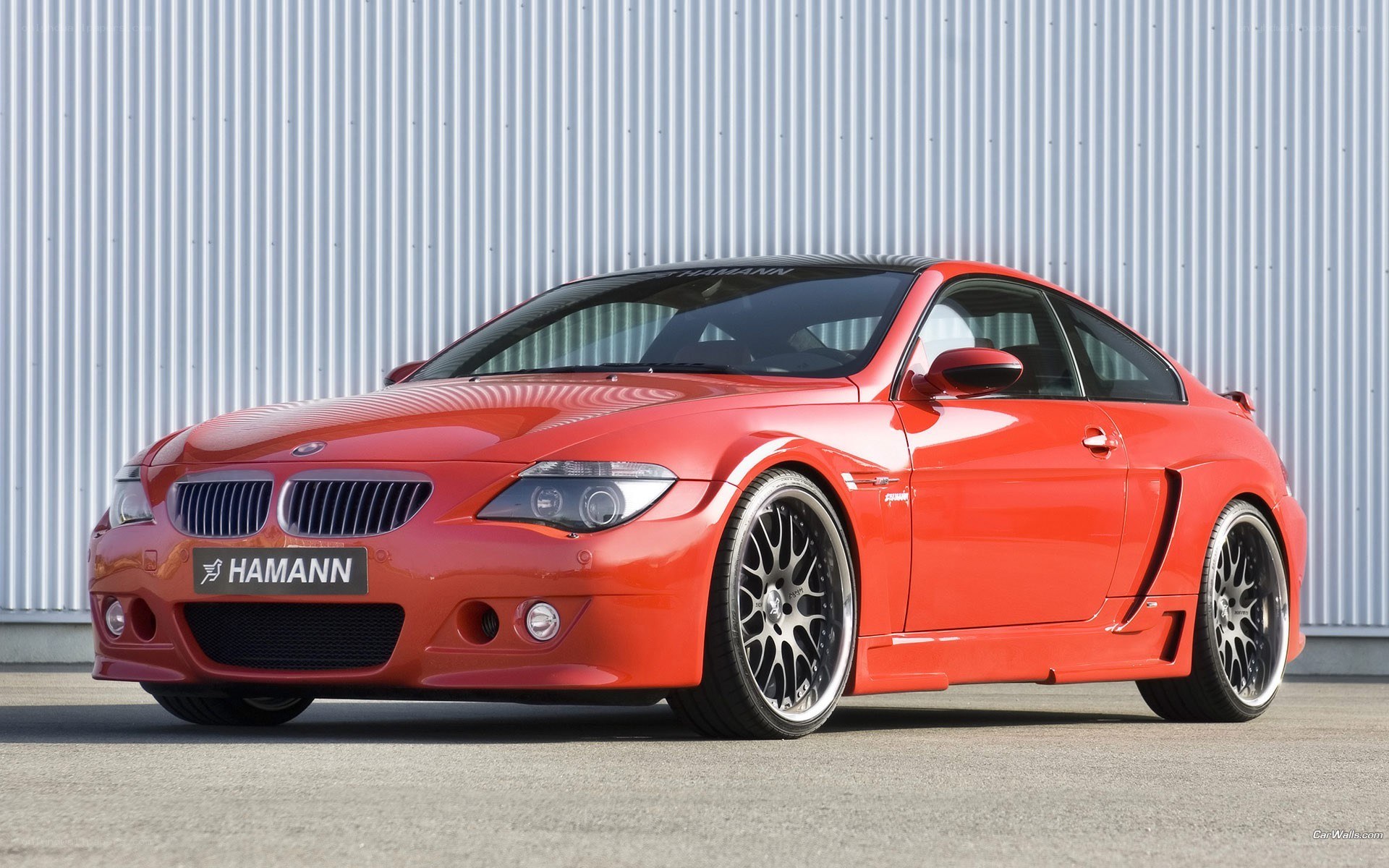 Red Hamann BMW M6