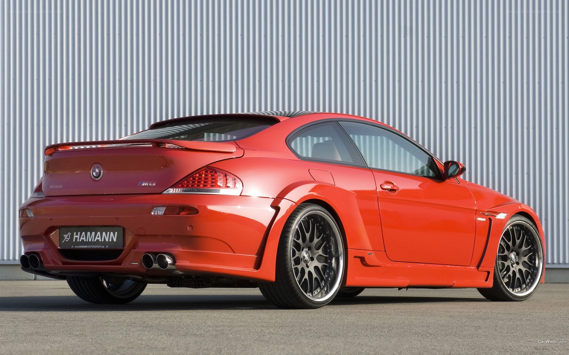 Red Hamann BMW M6