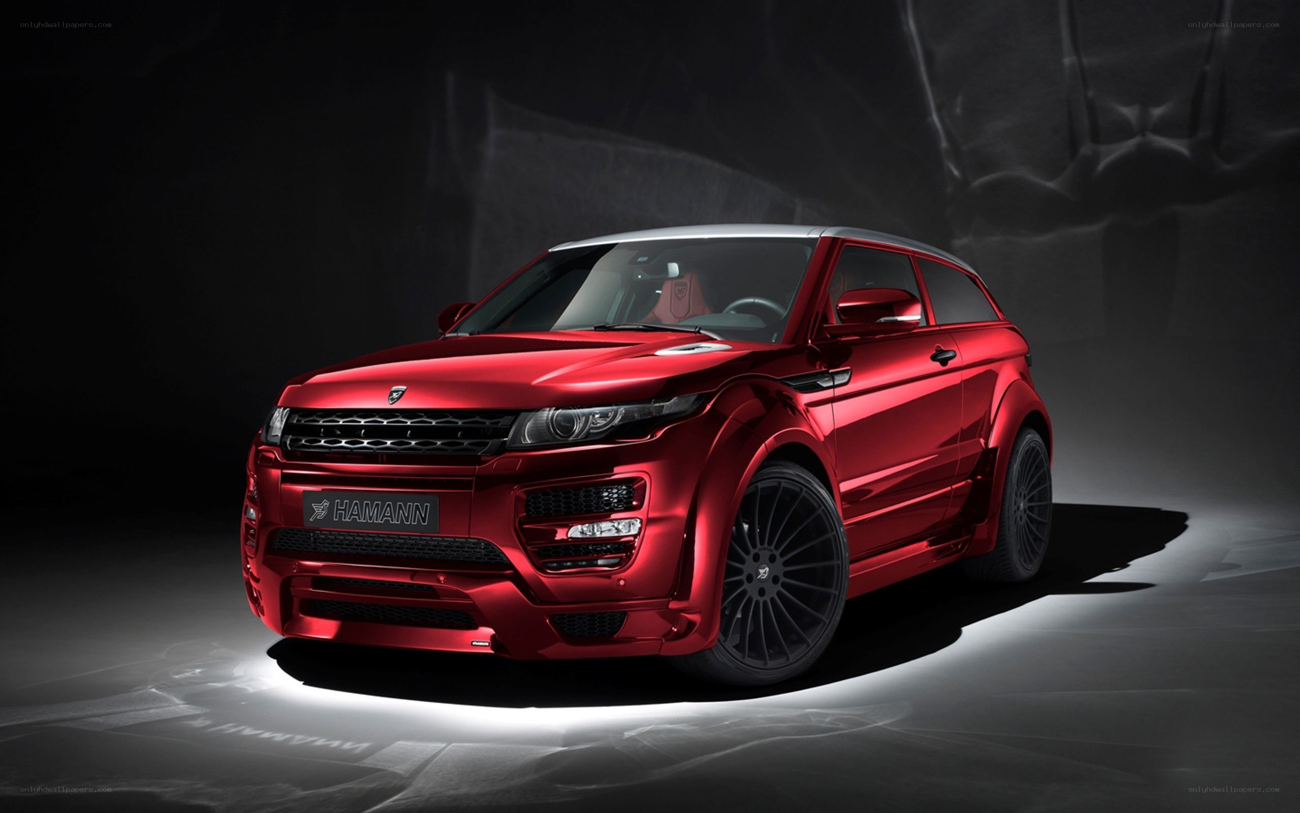 Red Hamann Range Rover