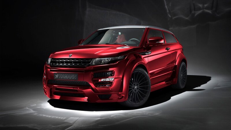 Red Hamann Range Rover