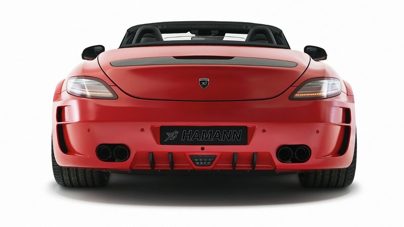 red hamann sports car