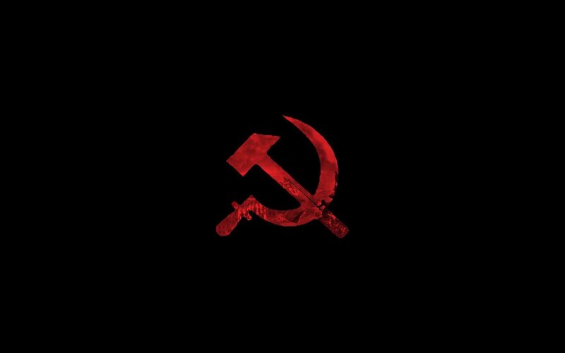 Red Hammer and Sickle — Dramatic