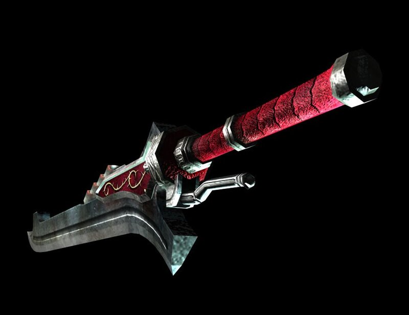 red-handled battle axe