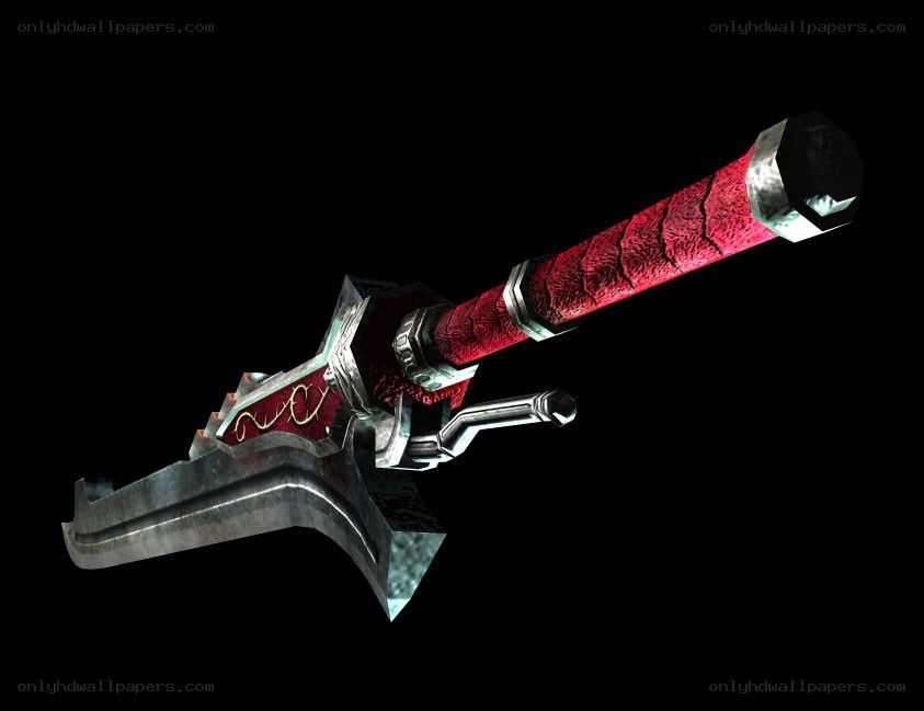 red-handled battle axe