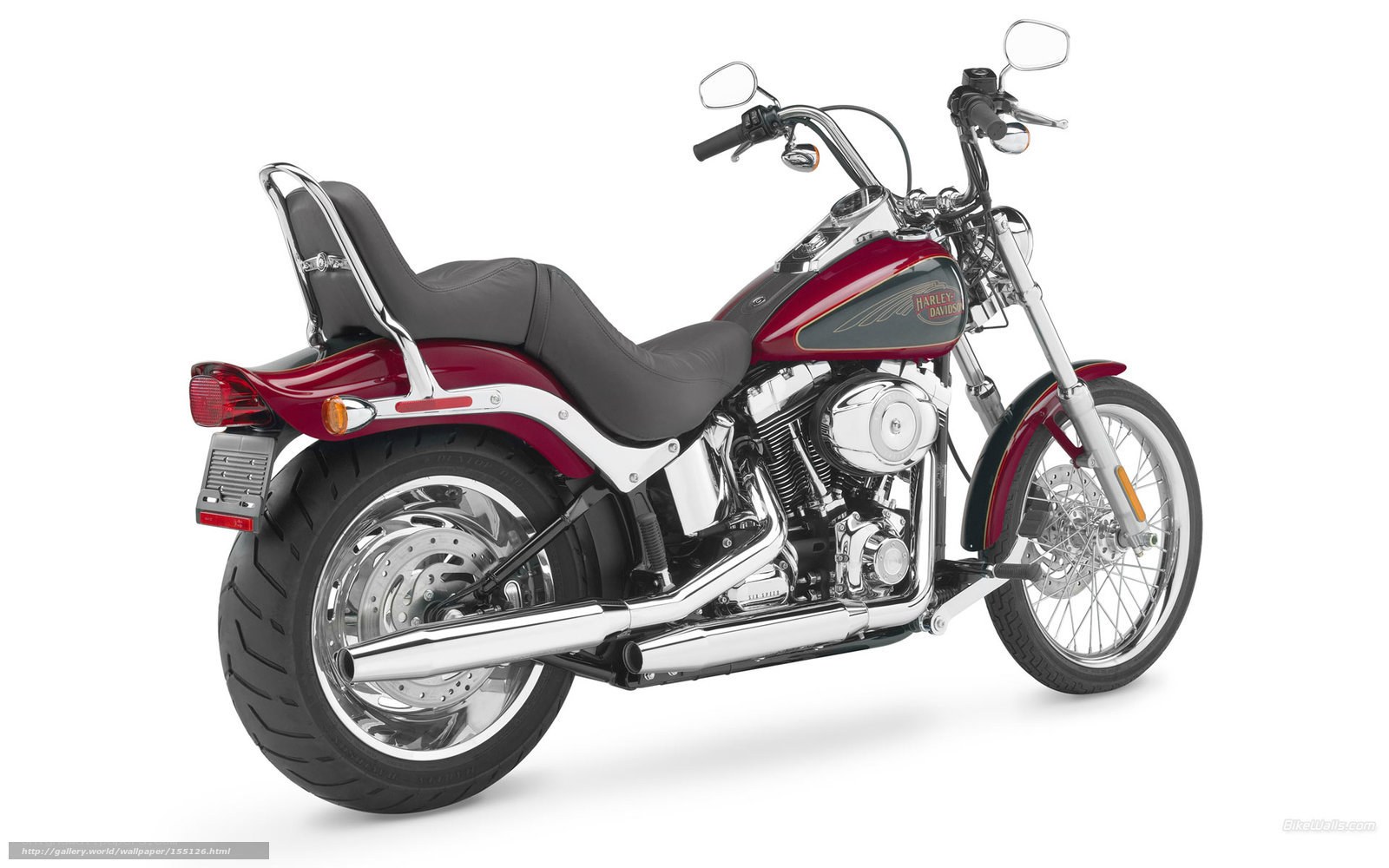 red harley-davidson motorcycle