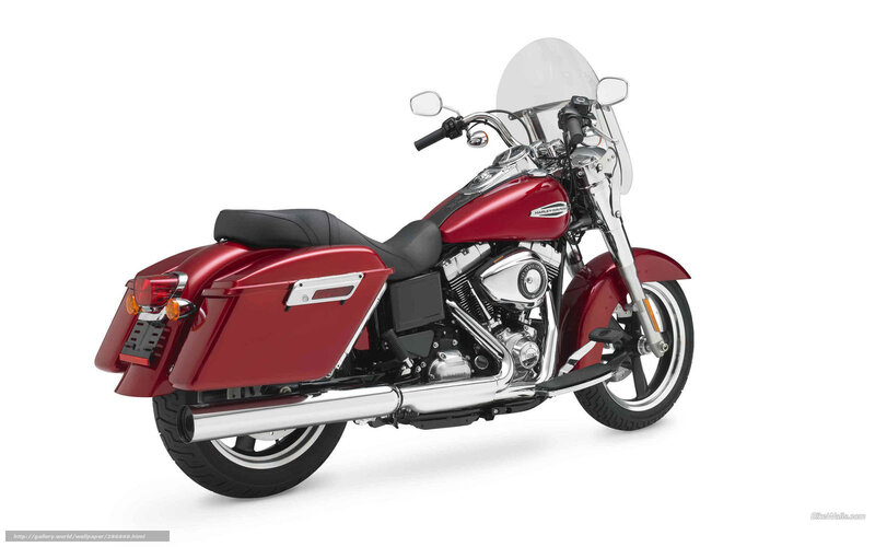 red harley-davidson motorcycle