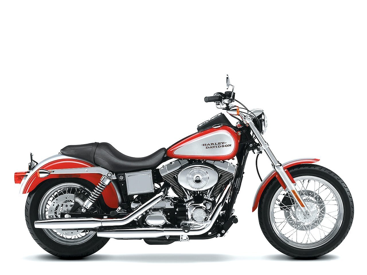 red harley-davidson motorcycle