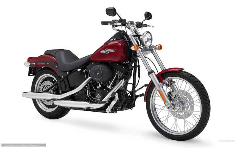Red Harley-davidson Motorcycle — Neutral, Photograph