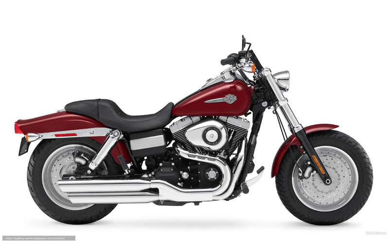 Red Harley-Davidson motorcycle