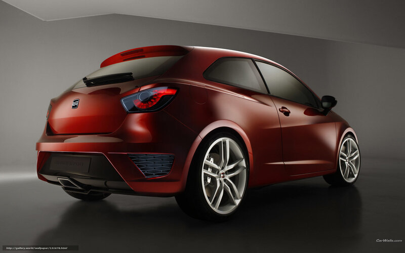Red Hatchback Car — Dramatic, Photograph, Wheels
