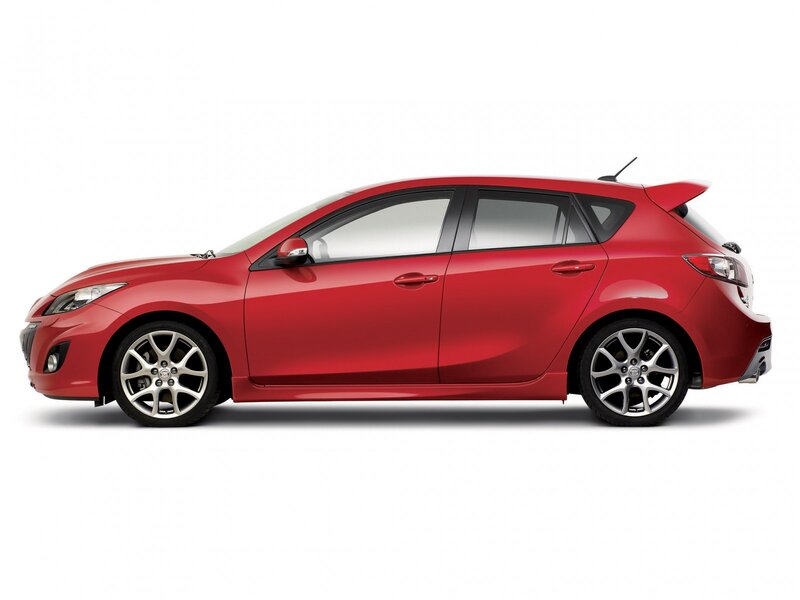 Red Hatchback Car — Neutral