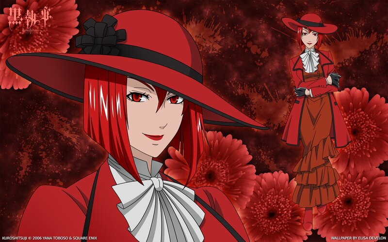 Red-hatted anime character