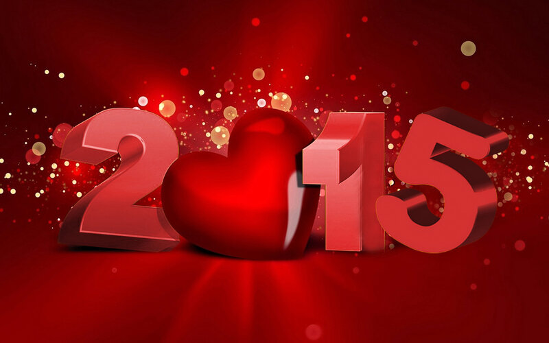 Red Heart and Numbers