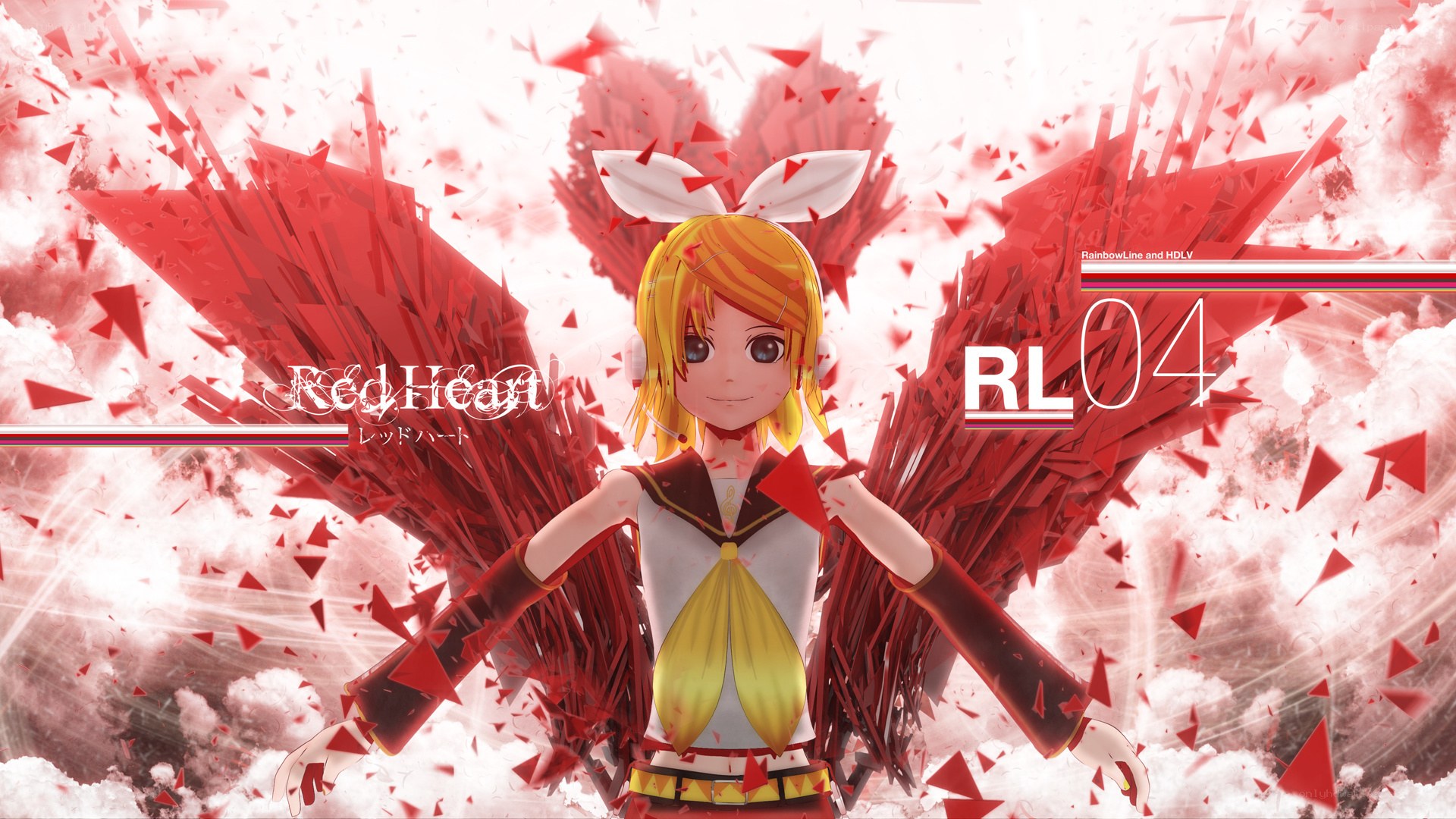 Red Heart anime character