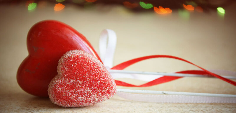 Red Heart Candies — Romantic