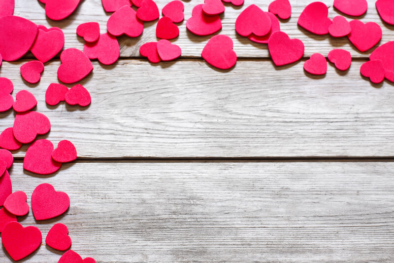 Red Heart Cutouts
