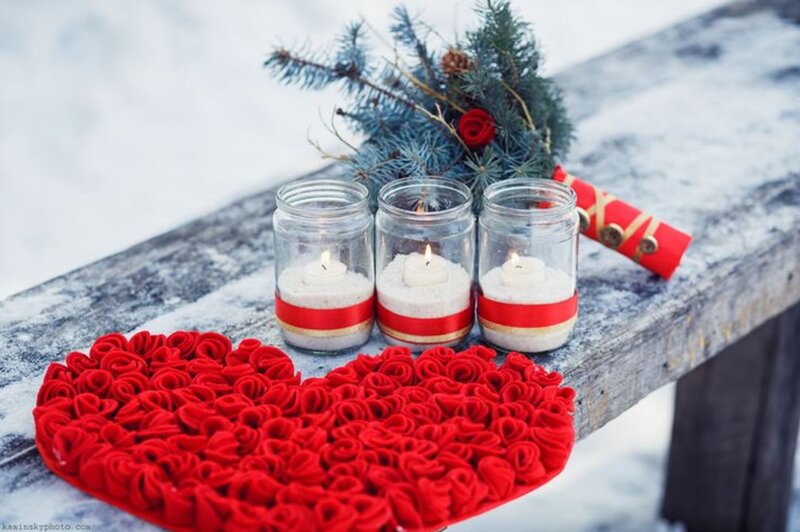 Red Heart Decoration