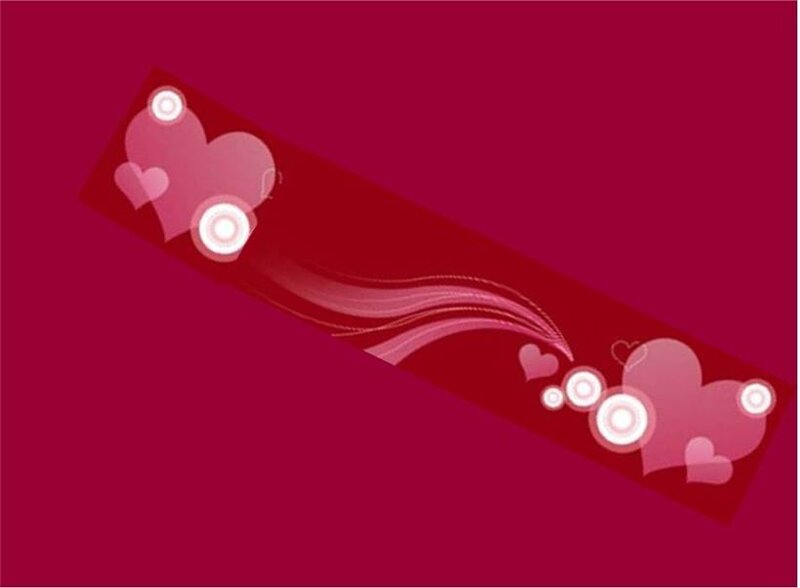 red heart design background