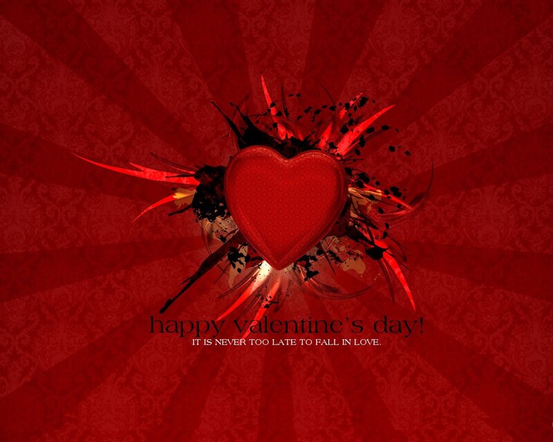 Red Heart Explosion — Dramatic
