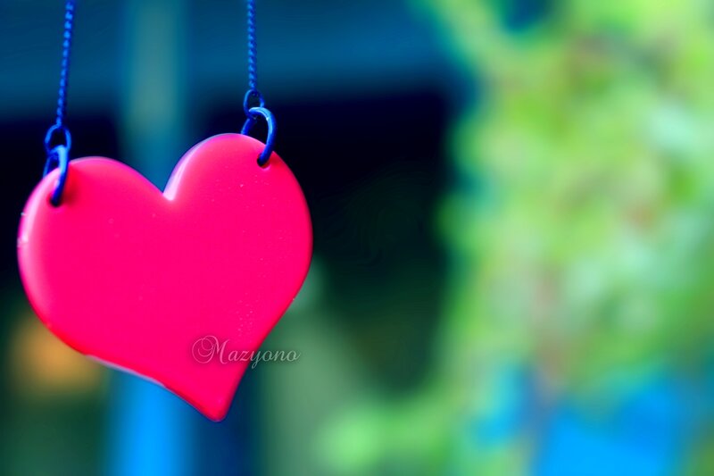 Red Heart Hanging