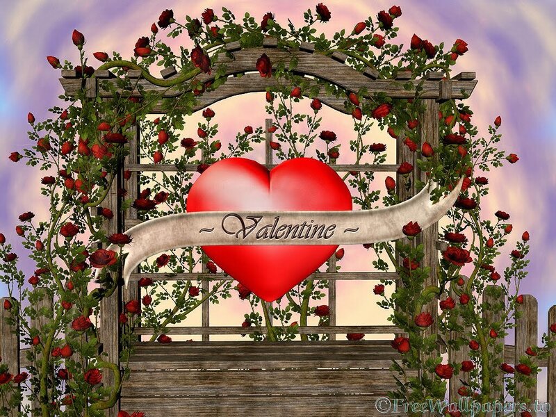 Red Heart on Arbor