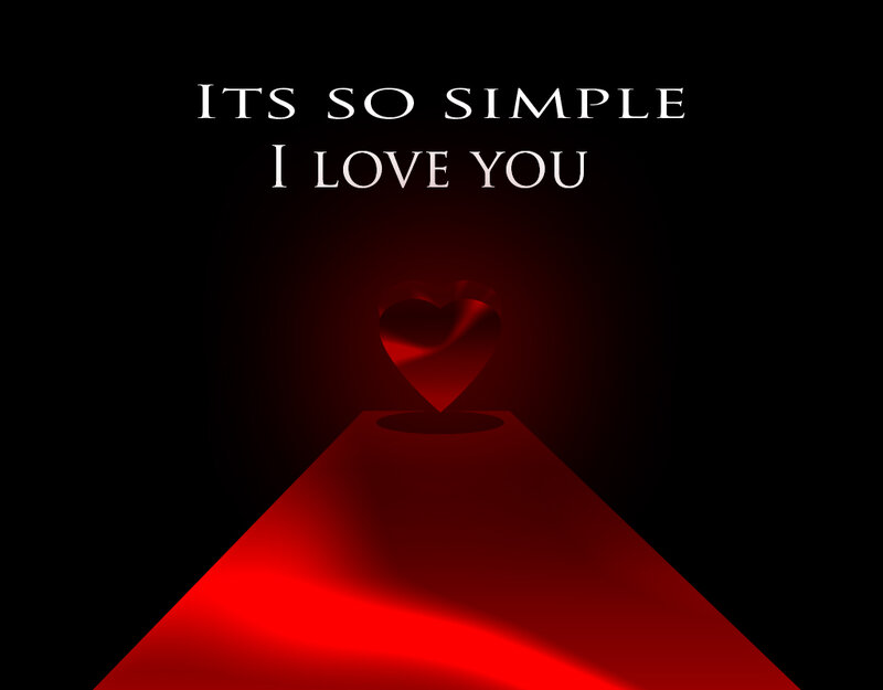 Red Heart on Path