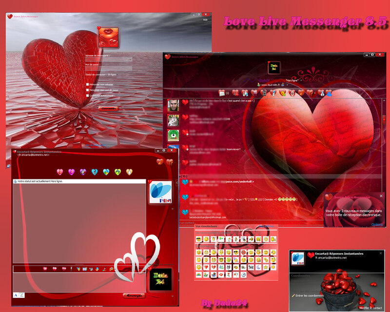 Red Heart on Water