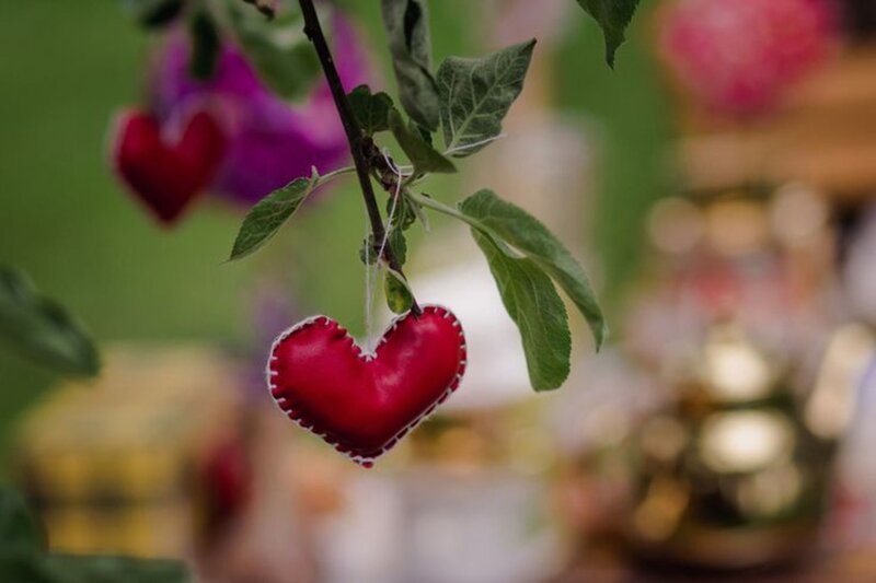 Red Heart Ornament — Serene, Spring